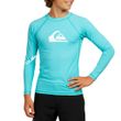 Camiseta Lycra Infantil Quiksilver Surf All Times Azul-Q531T0008- -3-